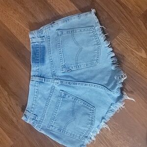 True Vintage Levi's 550 Furst of a King Festival Shorts Size 12